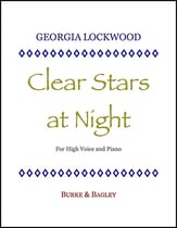 Clear Stars at Night Vocal Solo & Collections sheet music cover